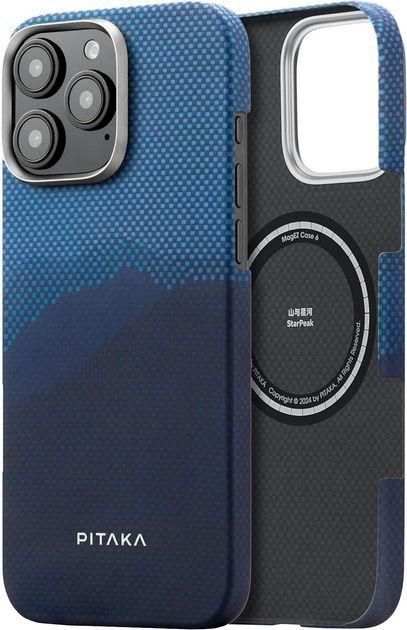 Pitaka Tactile Woven Case StarPeak Lumintex Over The Horizon for iPhone 16 Pro Max